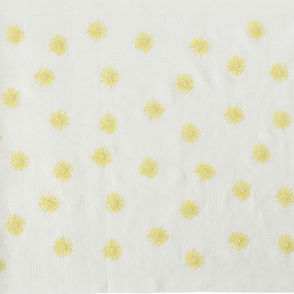 Скатерть прямоугольная Pretty Daisy 150х250 см, цвет экрю