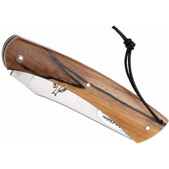 Нож карманный складывающийся Camembert 11 см, ручка - бук Aubrac