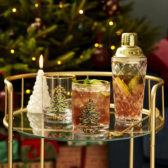 Набор стаканов Christmas Tree 400 мл, 4 шт