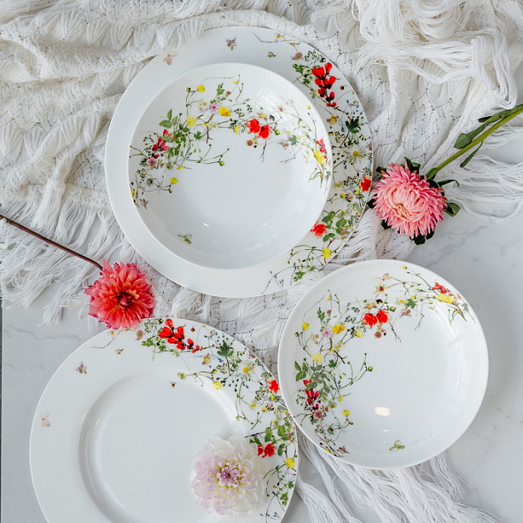 Тарелка глубокая Brillance Fleurs Sauvages 21 см