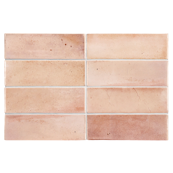 Плитка керамическая Equipe Hanoi 5,1х16,1, Pink, 7,7 мм