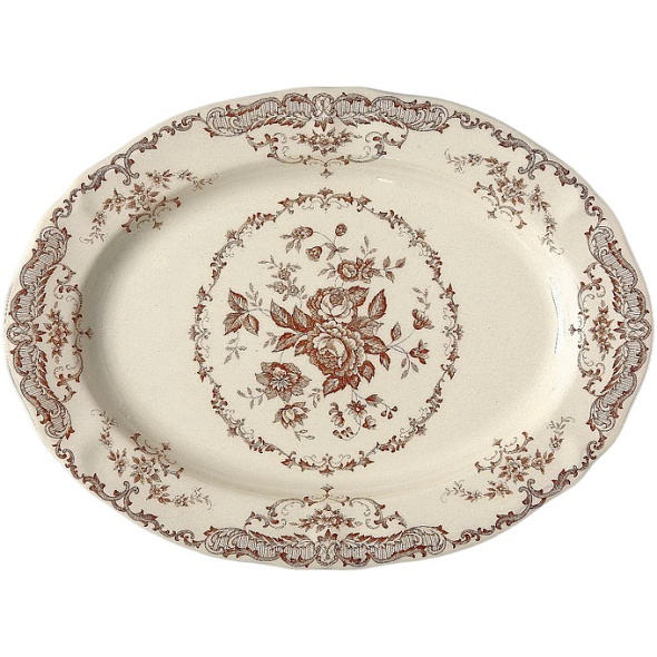 Блюдо овальное Rose Terracota 30,5 см