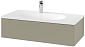 Тумба с раковиной Villeroy & Boch Antao 100х50, Stone Grey Matt Lacquer
