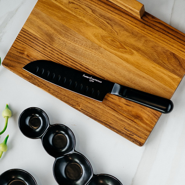 Доска с ножом для нарезки Starbamboo 33х24 см, 2 предмета