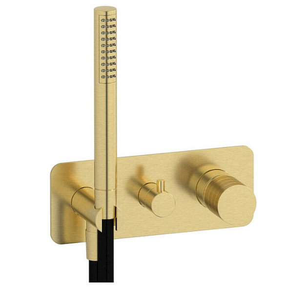 Внешняя часть iB Rubinetti Vinile EVN313IS_22 смесителя для душа, золото матовое