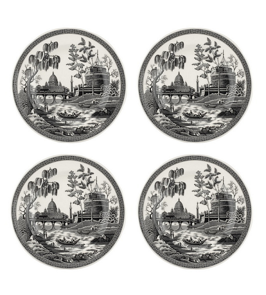 Набор тарелок салатных Heritage 20 см, 4 шт