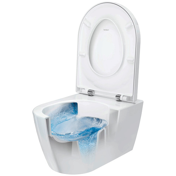 Унитаз Duravit ME by Starck - Hero Edition, DuraShield®, DuraFlush®, с сиденьем