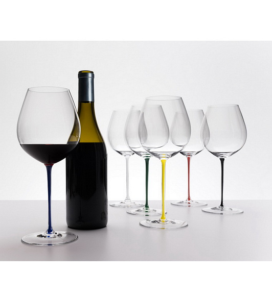 Бокал для вина Old World Pinot Noir Fatto a Mano 738 мл, красный