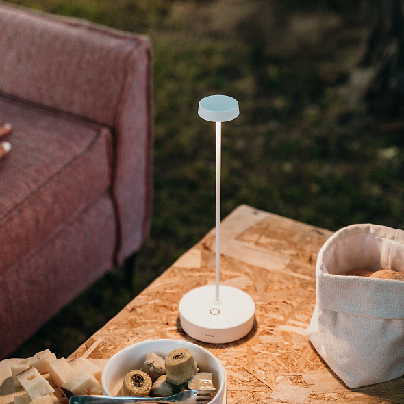 Лампа настольная Zafferano Swap 29 см, цвет бронза