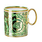 Кружка Versace Medusa Garland 300 мл, зеленая