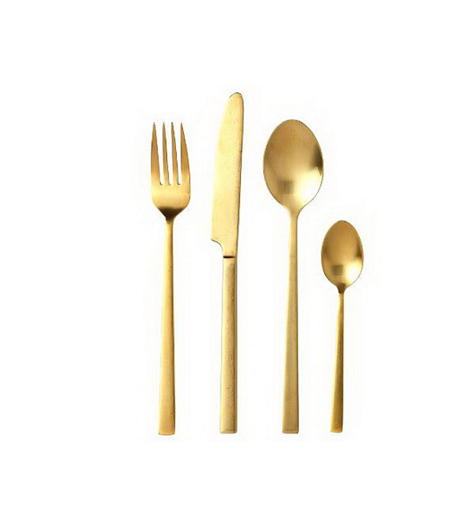 Набор столовых приборов Bitz Gold, 16 предметов