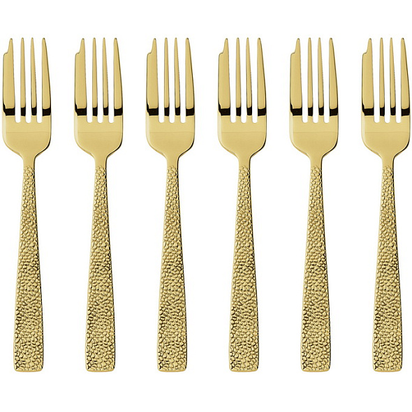 Набор вилок десертных Siena Gold, 6 шт