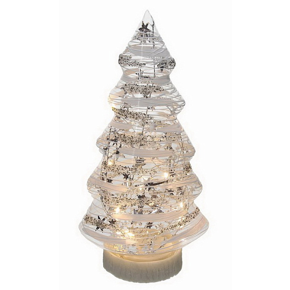 Фигурка с подсветкой "Елка" 20 см