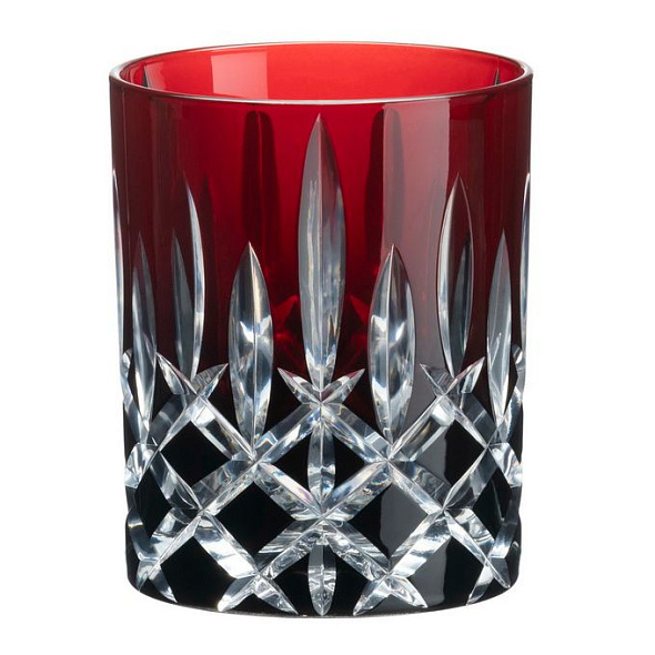 Бокал для виски Riedel Laudon 295 мл, цвет красно-черный