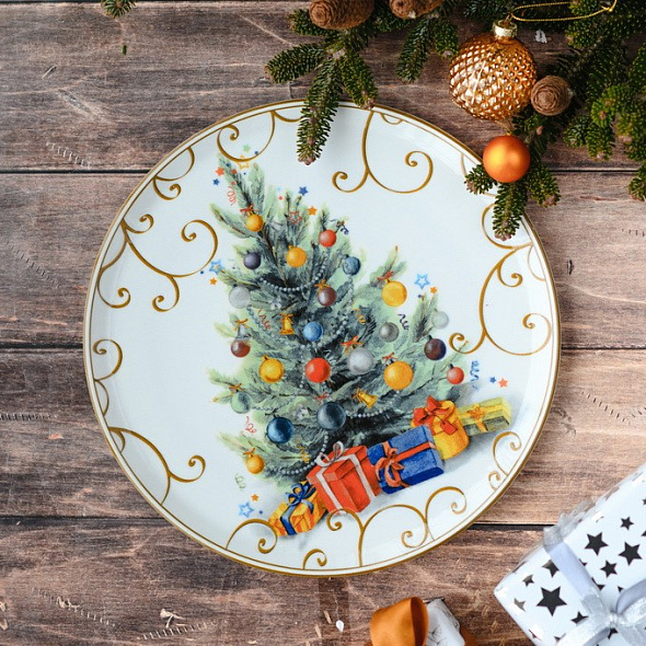 Блюдо для торта "Gift" 31 см