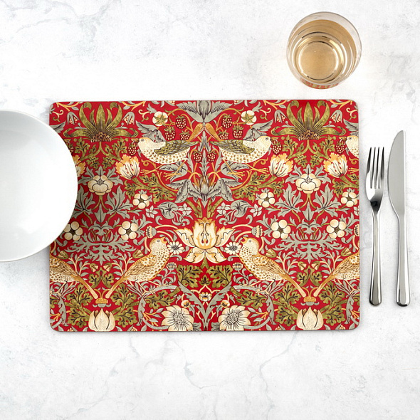 Набор подставок под тарелку Strawberry Thief  29,8х40,1 см, 4 шт 