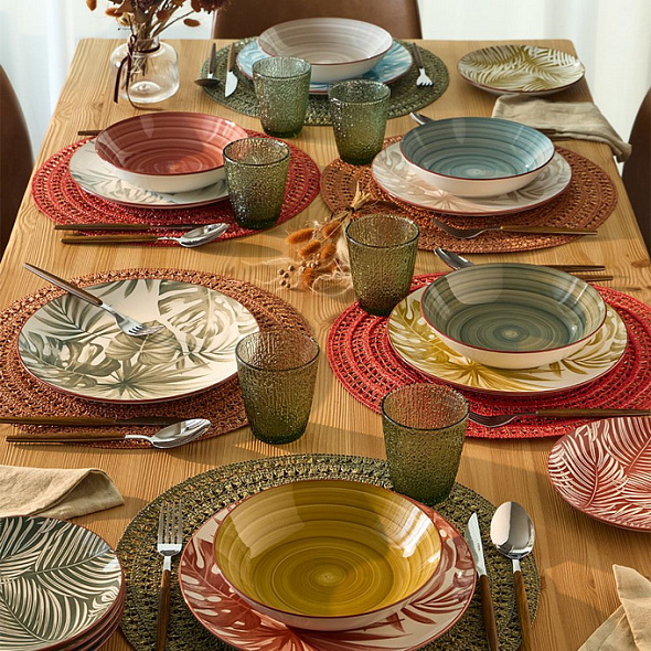 Набор посуды на 6 персон Madison Exotic, 18 предметов