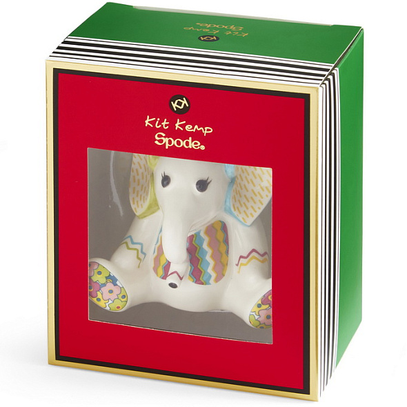 Елочная игрушка "Слон" Christmas Kit Kemp 7,5 см