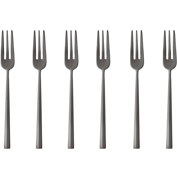 Набор вилок десертных Rock 2Black, 6 шт