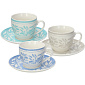 Набор чашек чайных блюдцами Iris Celine 200 мл, 12 предметов
