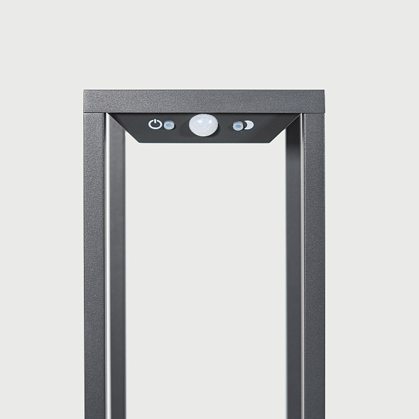 Лампа напольная Zafferano Home Solar 50 см, темно-серая