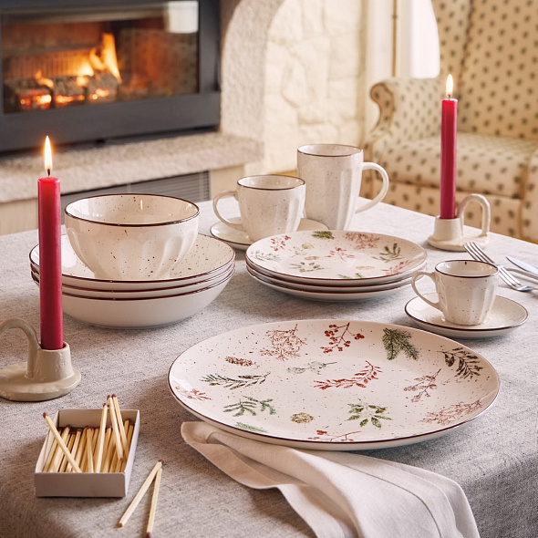 Набор посуды на 6 персон Winter Season, 18 предметов