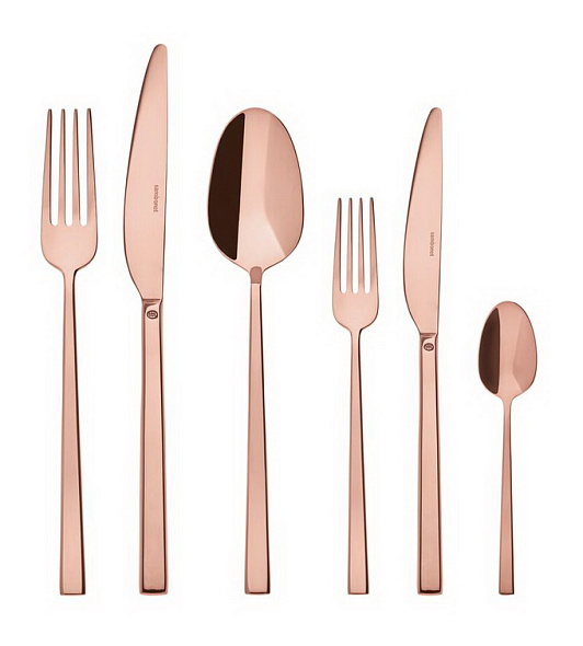 Набор столовых приборов Rock Copper, 36 предметов