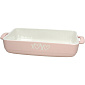 Форма для запекания Bistro Blossom 38х21 см, розовая