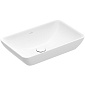 Раковина накладная Villeroy & Boch Venticello 55х36, CeramicPlus, 411355R1