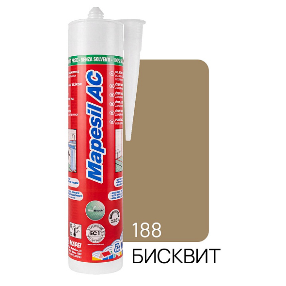 Силикон Mapesil AC N188 310 мл, бисквит