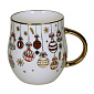 Кружка "Рождественские шары" 430 мл