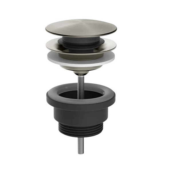 Донный клапан Gessi Gessi 316 54599.239, для раковины, брашированная сталь
