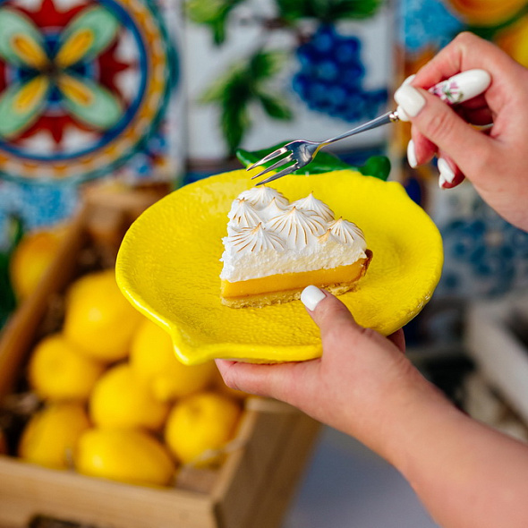 Блюдо малое Lemon Garden 21х16 см