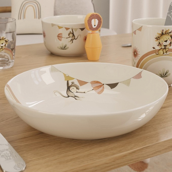 Тарелка глубокая Roar like a Lion 19,5 см