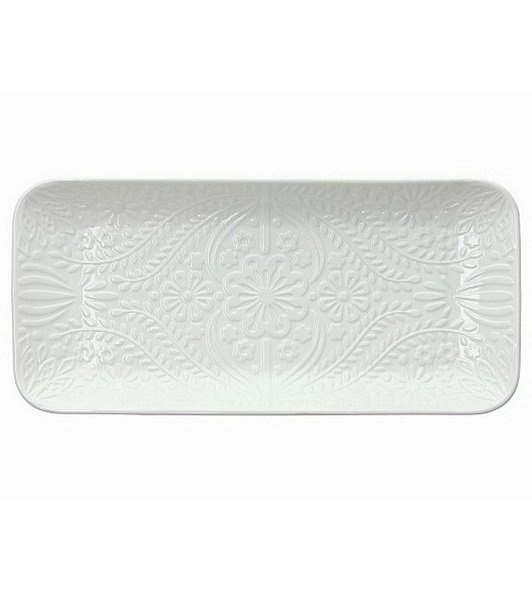 Блюдо прямоугольное Ornament Copenaghen 30,5х14 см