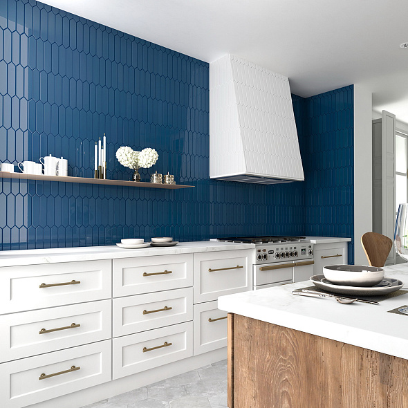 Плитка керамическая Equipe Arrow 5х25, Adriatic Blue, 8,3 мм