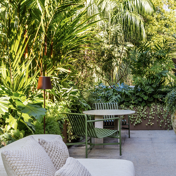 Лампа напольная Zafferano Poldina Pro XXL 150 см, коричневая