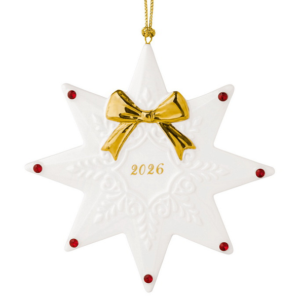 Елочная игрушка Villeroy & Boch Christmas Classics "Звезда 2026" 11,5 см