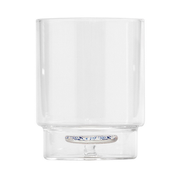 Стакан Teca Terrazzo 350 мл, синий/белый