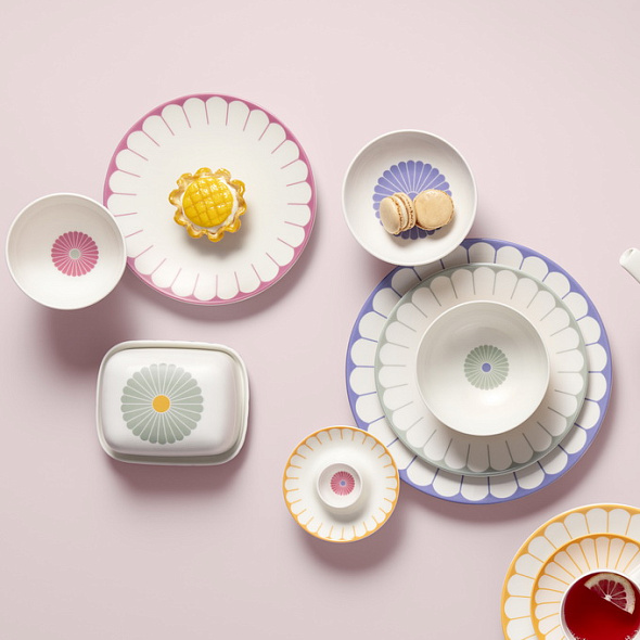 Масленка Fleur Couleur 15х12 см