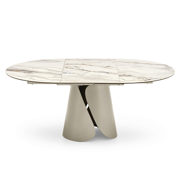 Стол Calligaris Tango 125(184)х125 CS4170, Calacatta Paonazzo