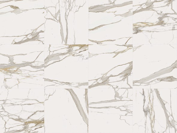 Керамогранит Italon Charme Evo 80х80 Naturale, Calacatta, 9 мм