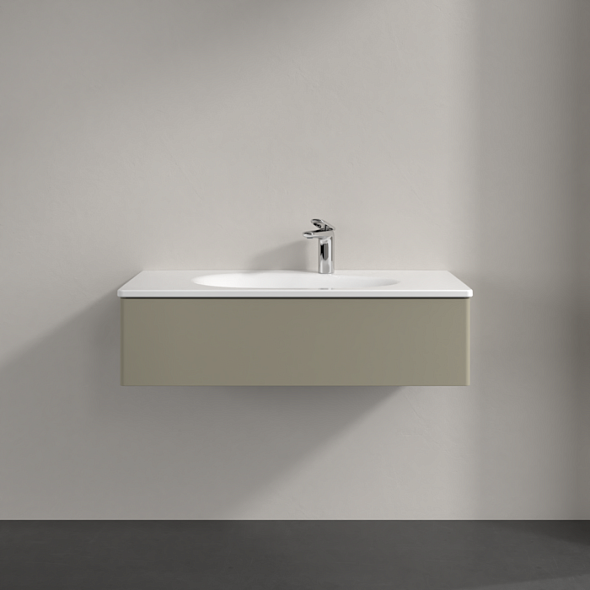 Тумба с раковиной Villeroy & Boch Antao 100х50, Stone Grey Matt Lacquer
