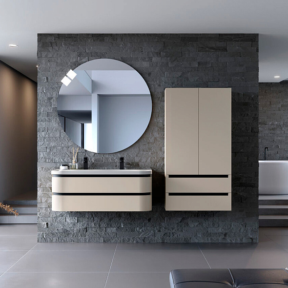 Тумба с раковиной Kolpa-San Vittoria OUV 120 WH, 120x50, подвесная, белый