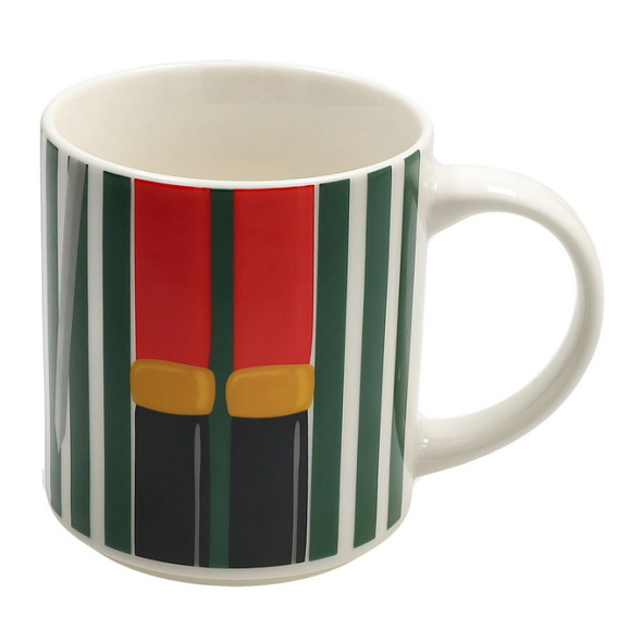 Набор кружек в подставке Toy Soldier 370 мл, 4 шт