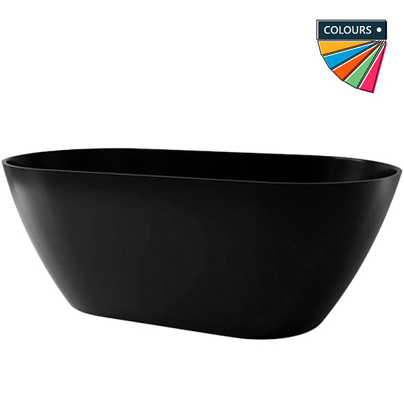 Ванна Holbi Venus SRC 170х80, из Soft Rock, любой цвет RAL, с клапаном