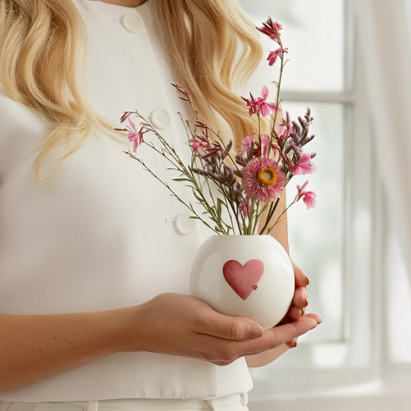 Ваза "Посылаю любовь" With Love 8,5 см