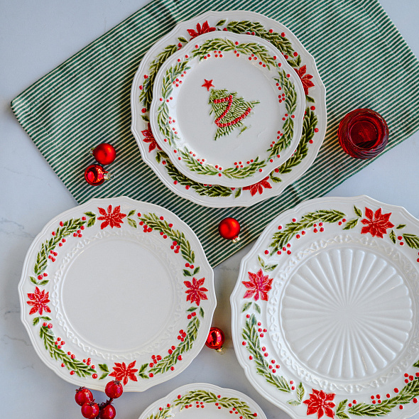 Тарелка столовая Natal 27 см