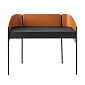 Стол письменный Calligaris Biblio 104х53, Matt Black