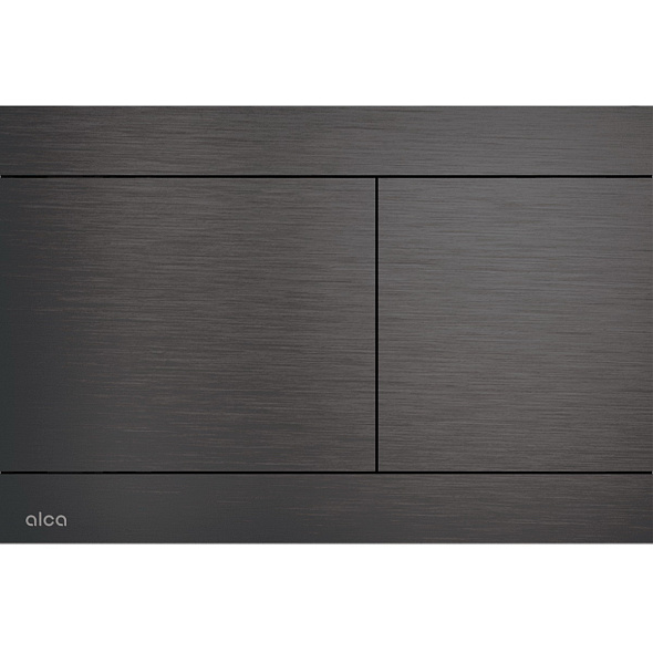 Панель смыва Alca Flat FUN-GM-B, оружейная сталь крацованная матовая